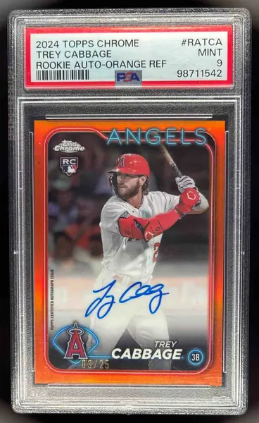 2024 Topps Chrome Rookie Orange Refractor #RA-WM Wade