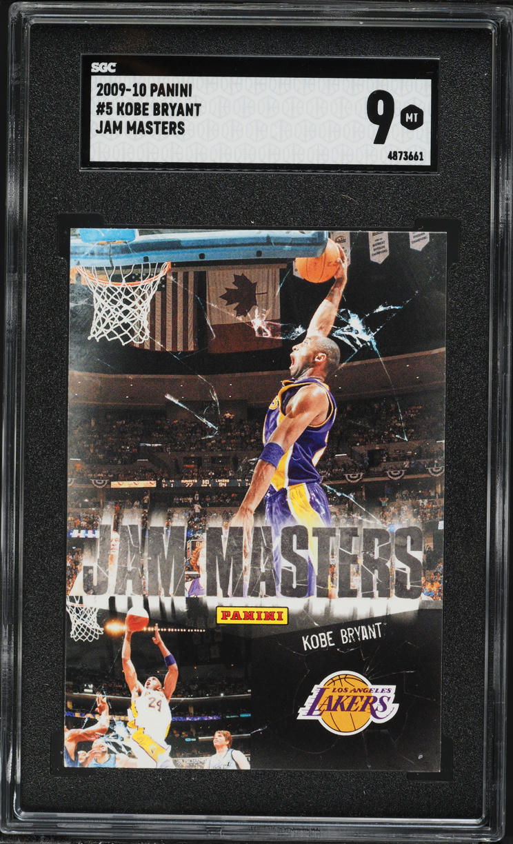 2009 Panini Jam Masters Kobe Bryant #5 SGC 9 MINT