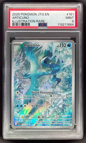 2025 Pokemon SV Journey Together - JTG EN #161/159 Articuno PSA 9