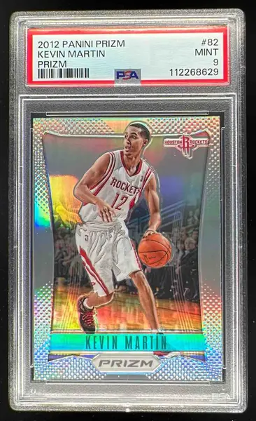 2012-13 Panini Prizm Prizms #82 Kevin Martin PSA 9