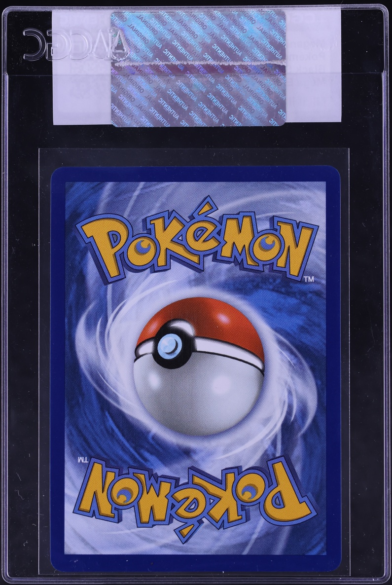 2025 Pokemon Mega Evolution Promo Prerelease Meganium #001 CGC AUTH