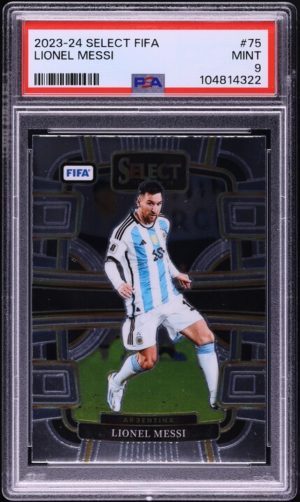2012 Panini UEFA Euro Cristiano Ronaldo #280 PSA 9 MINT on