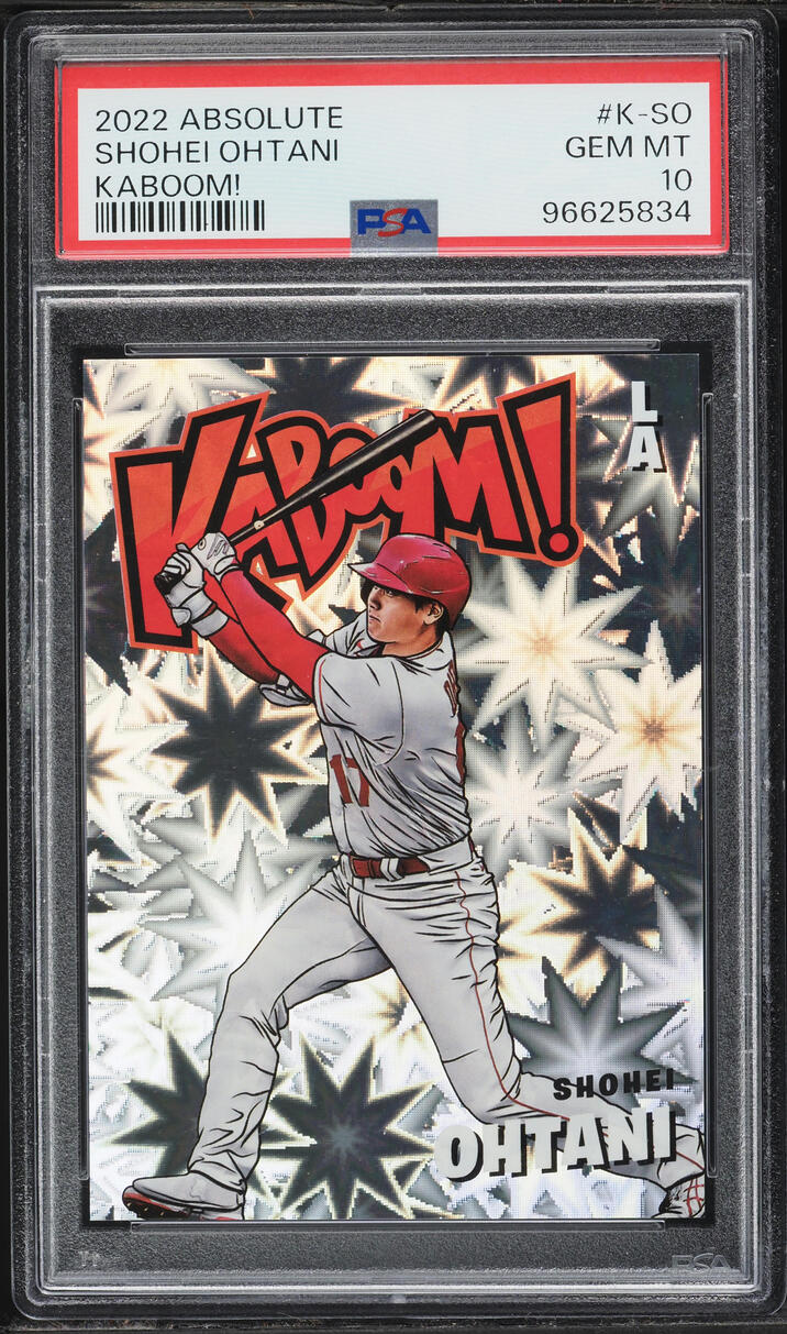 2022 Absolute Kaboom! Shohei Ohtani #K-SO PSA 10 GEM MINT