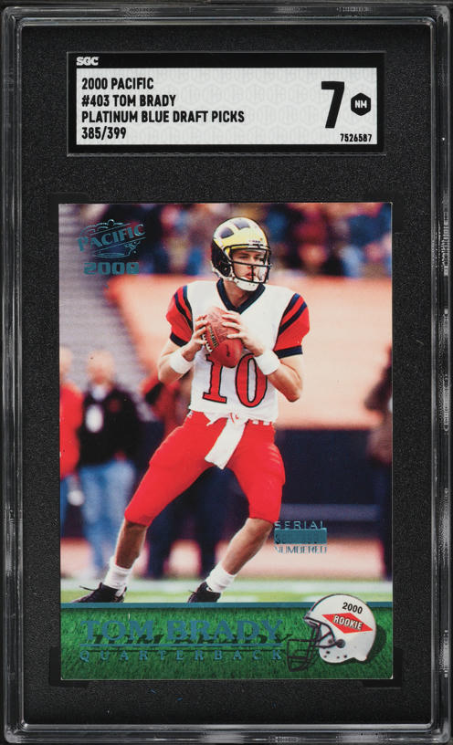 2000 pacific tom brady ルーキーカード　999枚限定 2000 pacific tom brady ルーキーカード 999枚限定 2000 pacific