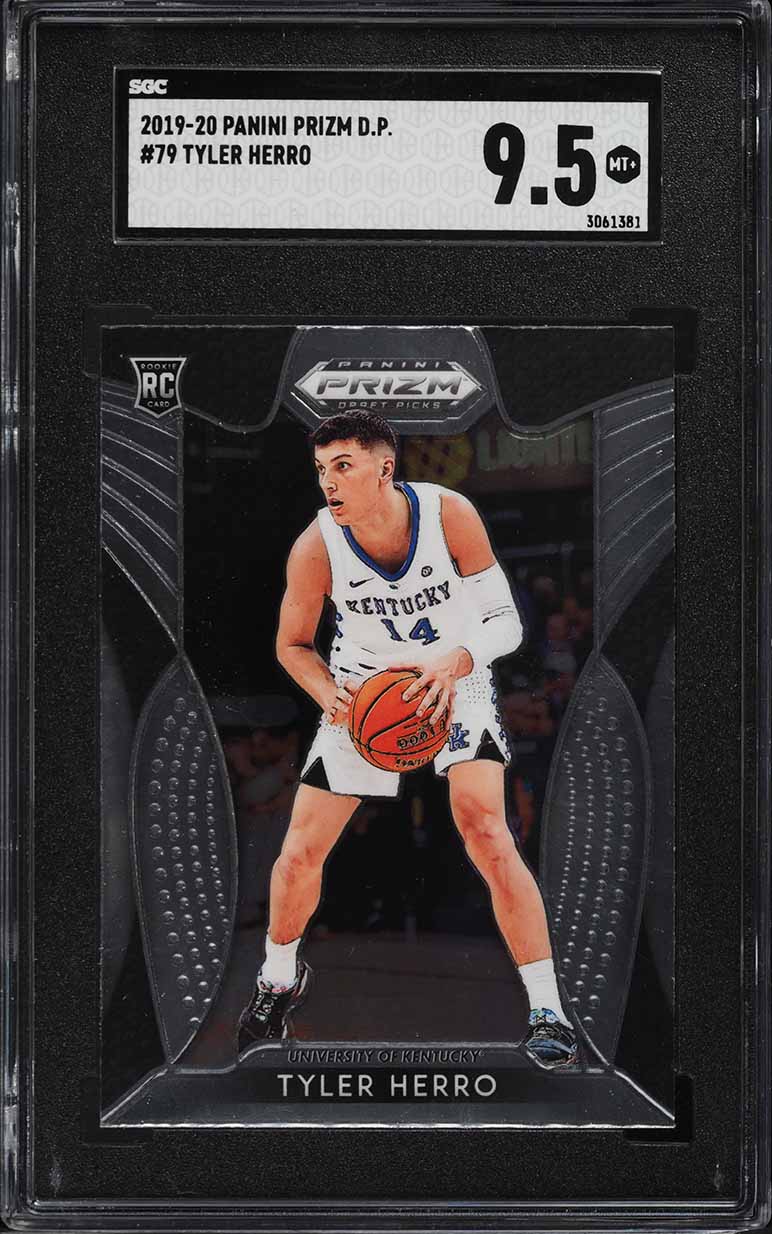 2019 Panini Prizm Signatures Choice Tyler Herro ROOKIE AUTO #RS