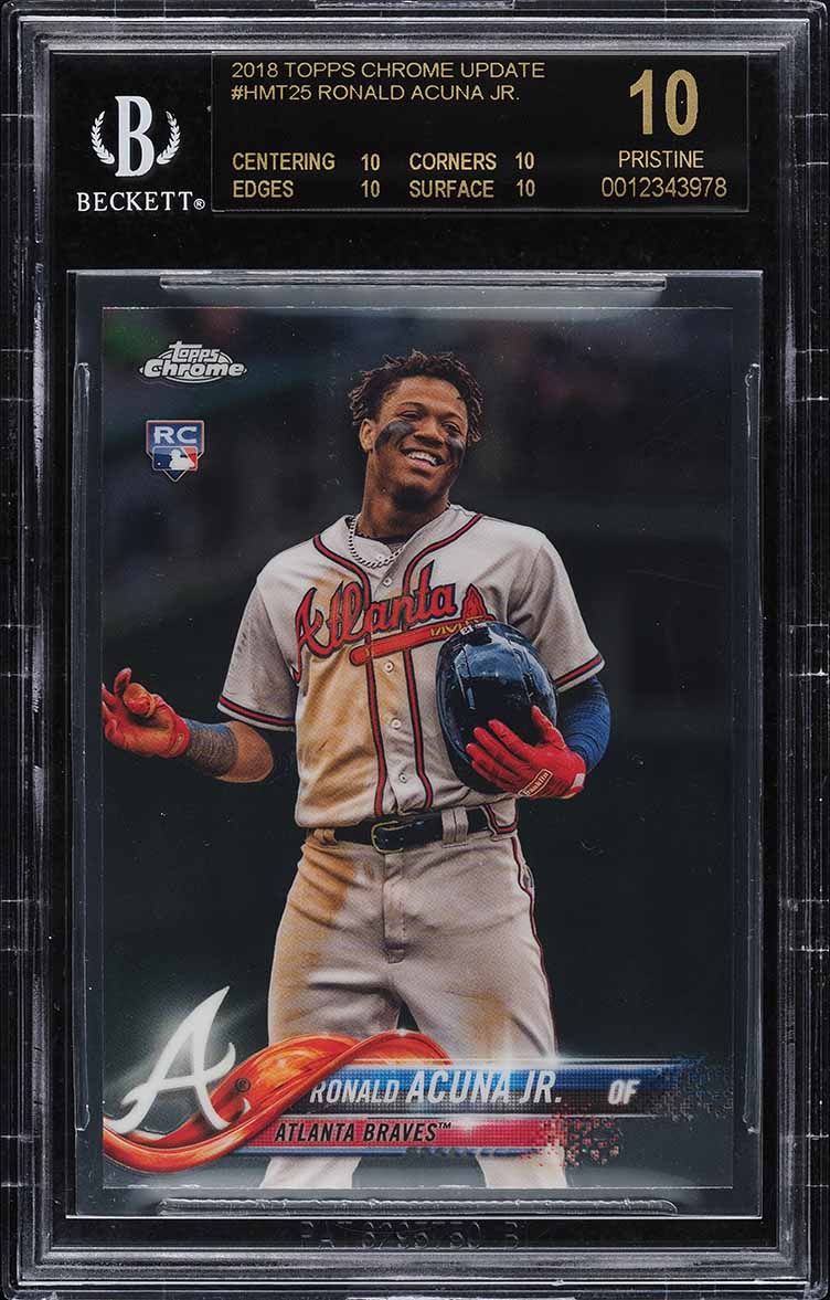 レア 2018 Topps Silver Pack RC ロナルド・アクーニャ 2018 Topps Silver Pack '83 Chrome Promo Ronald Acuna Jr