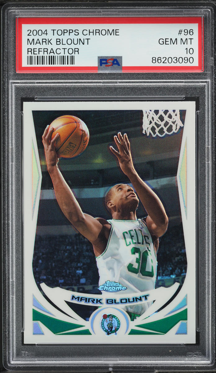 2004 Topps Chrome Refractor Mark Blount #96 PSA 10 GEM MINT