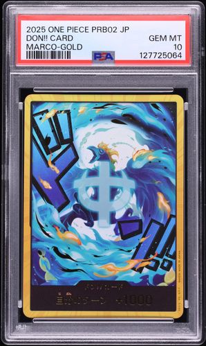2025 One Piece Japanese Premium Booster The Best Vol.2 Marco Gold