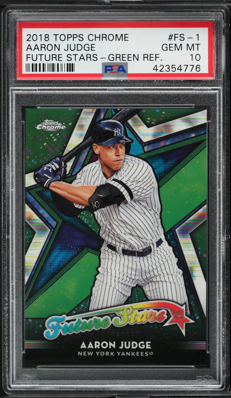 2018 Donruss Whammy! Aaron Judge #W4 PSA 10 GEM MINT on Fanatics