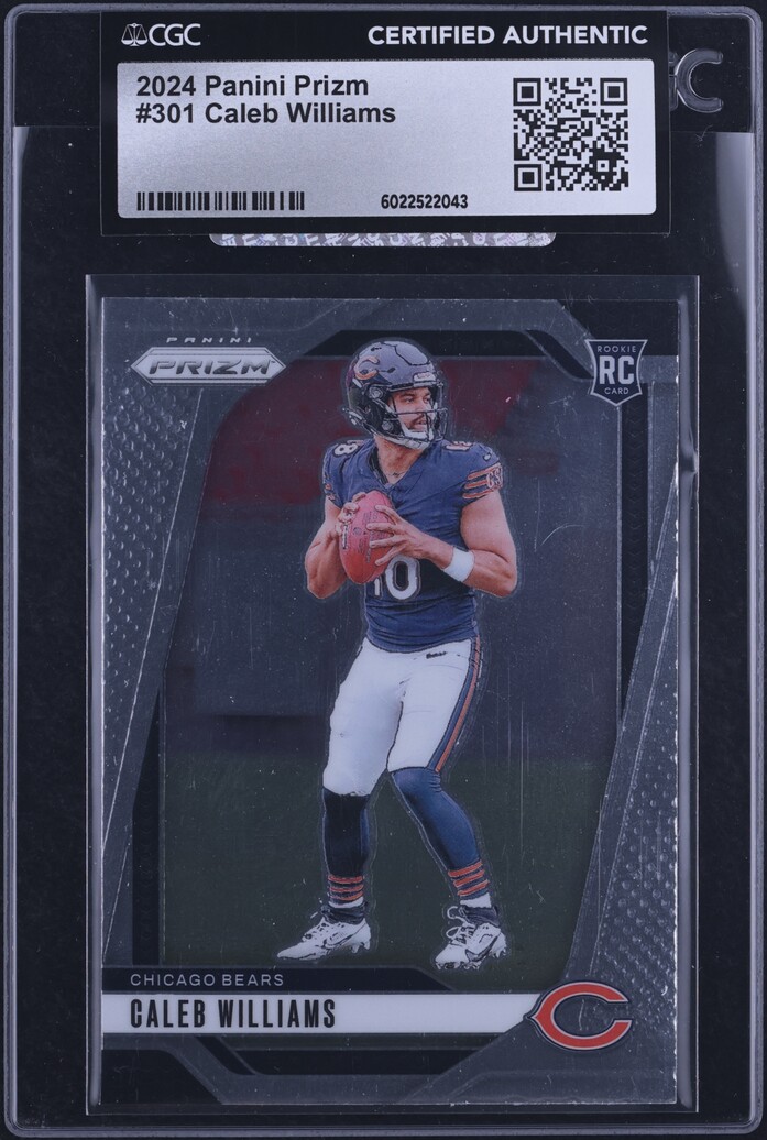 2024 Panini Prizm Caleb Williams ROOKIE #301 CGC AUTH