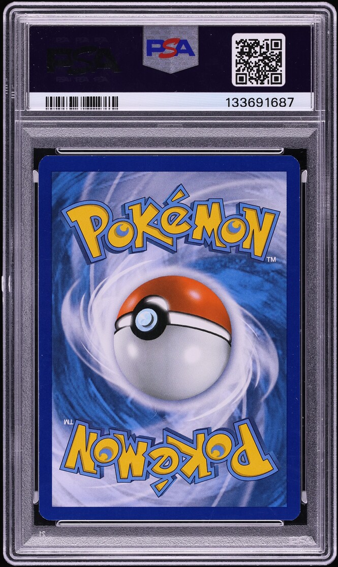 2015 Pokemon XY Roaring Skies Full Art M Rayquaza EX #105 PSA 8 NM-MT
