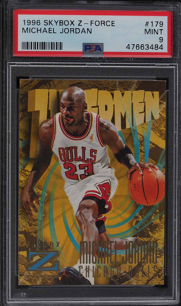 1996 Skybox Z-Force Michael Jordan #179 PSA 9 MINT