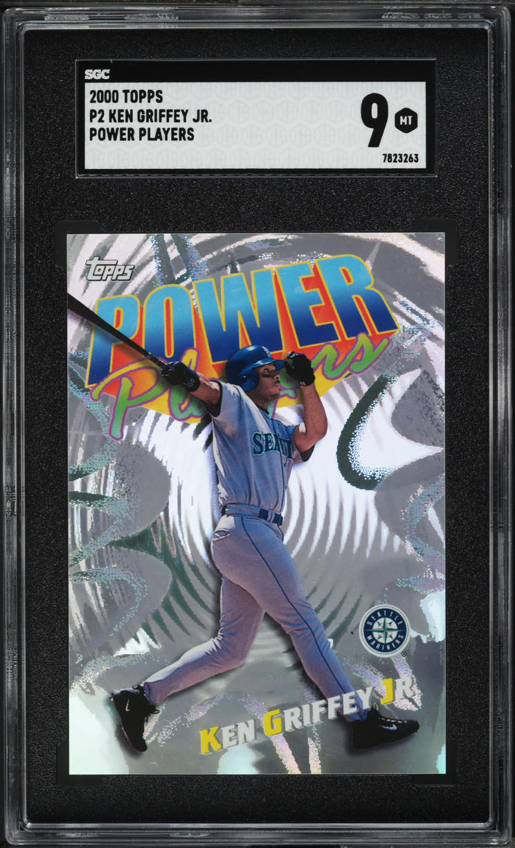 2000 Topps Power Players Ken Griffey Jr. #P2 SGC 9 MINT