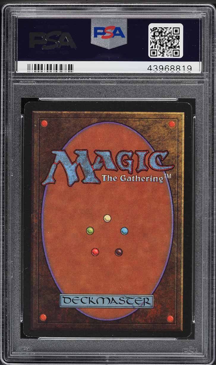 1994 Magic The Gathering MTG Revised Dual Land Underground Sea R L PSA 9 MINT