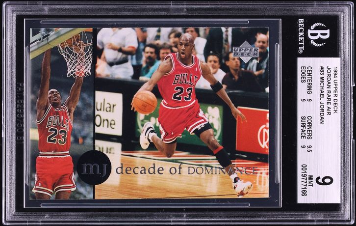 1994 Upper Deck Jordan Rare Air Michael Jordan #83 BGS 9 MINT