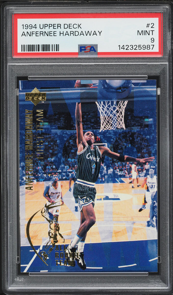 1994 Upper Deck Basketball Anfernee Hardaway #2 PSA 9 MINT