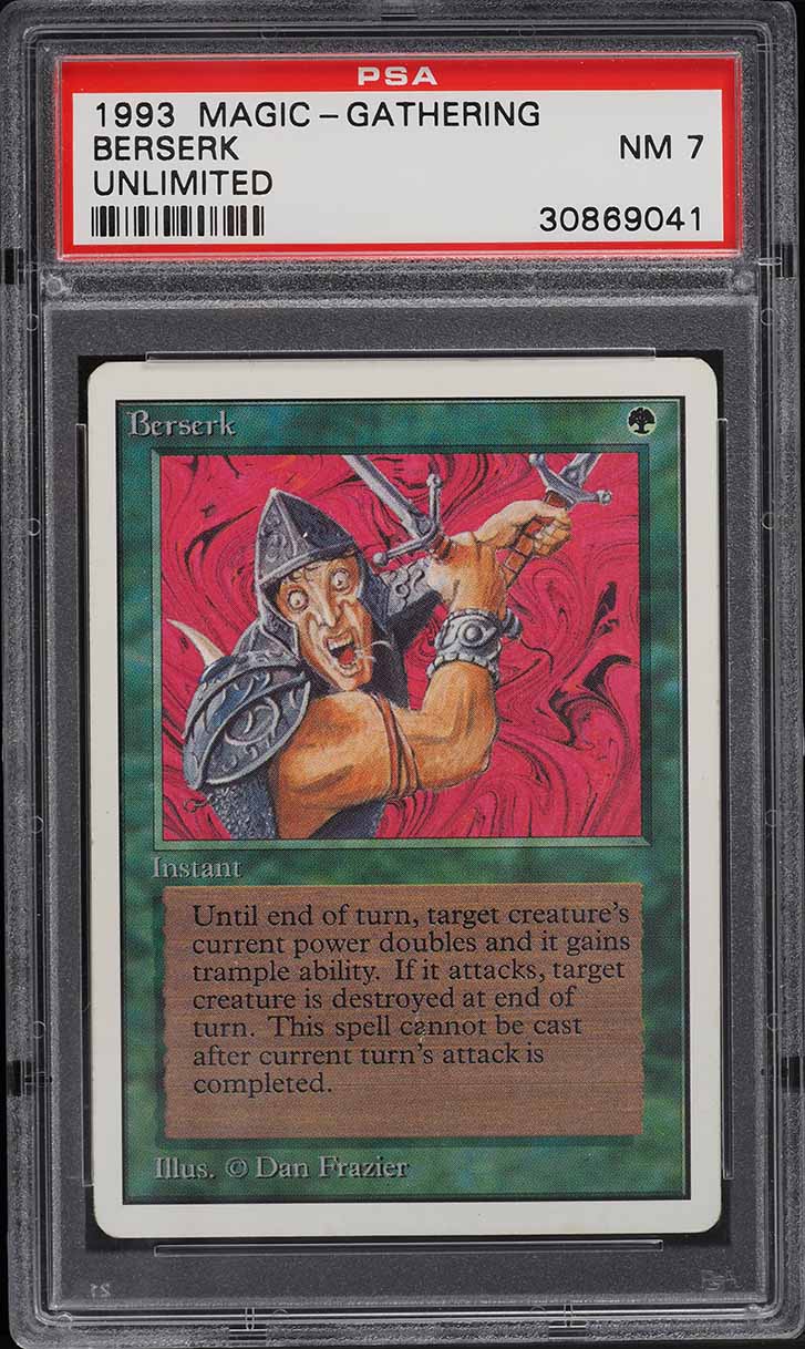 1993 Magic The Gathering MTG Unlimited Ancestral Recall BGS