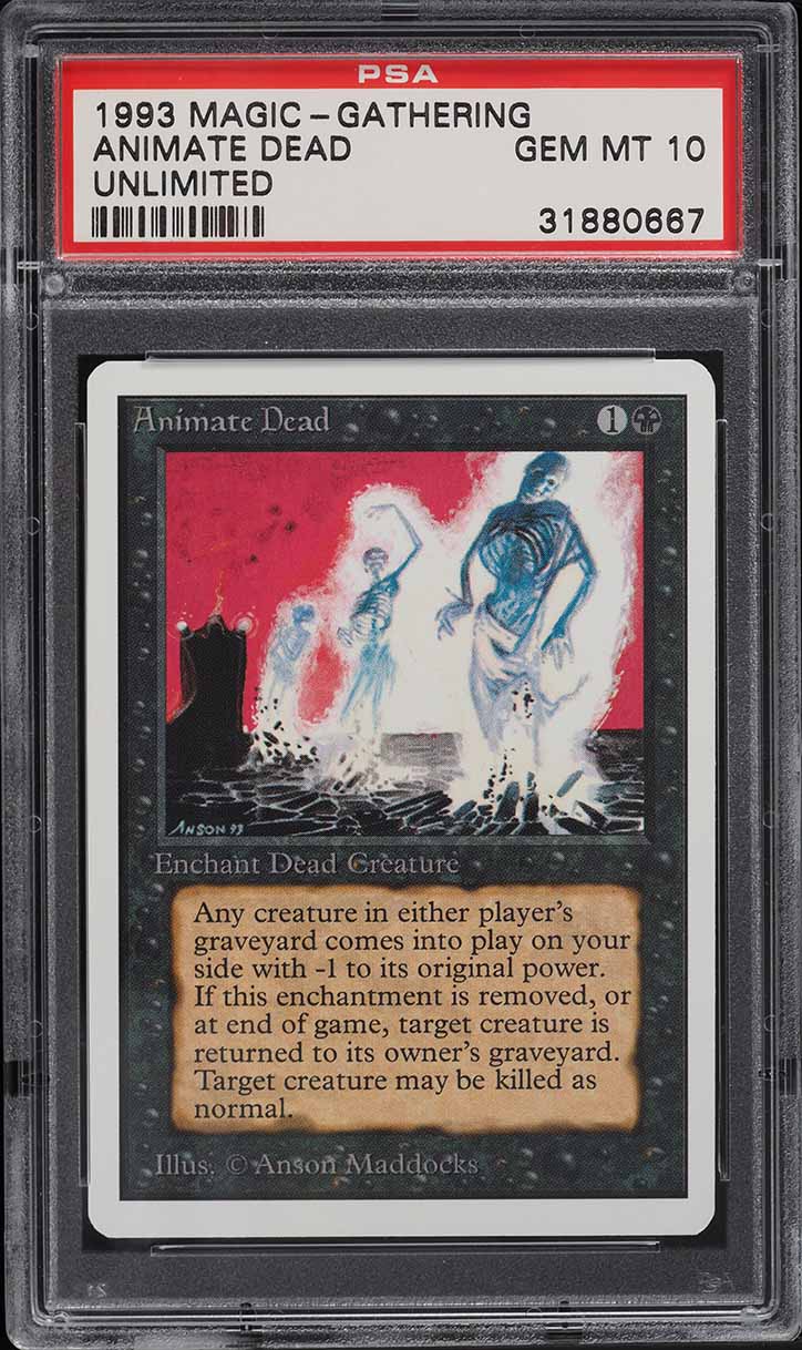 1993 Magic The Gathering MTG Unlimited Ancestral Recall BGS