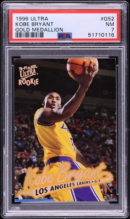 1996 Skybox E-X 2000 Star Date 2000 Kobe Bryant ROOKIE #3