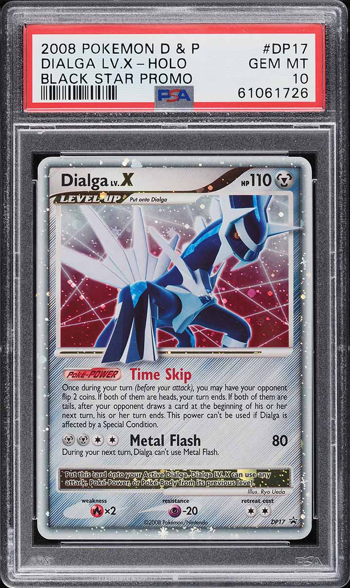2008 Pokemon Diamond & Pearl Black Star Promo Holo Dialga #DP17 PSA 10 GEM MINT
