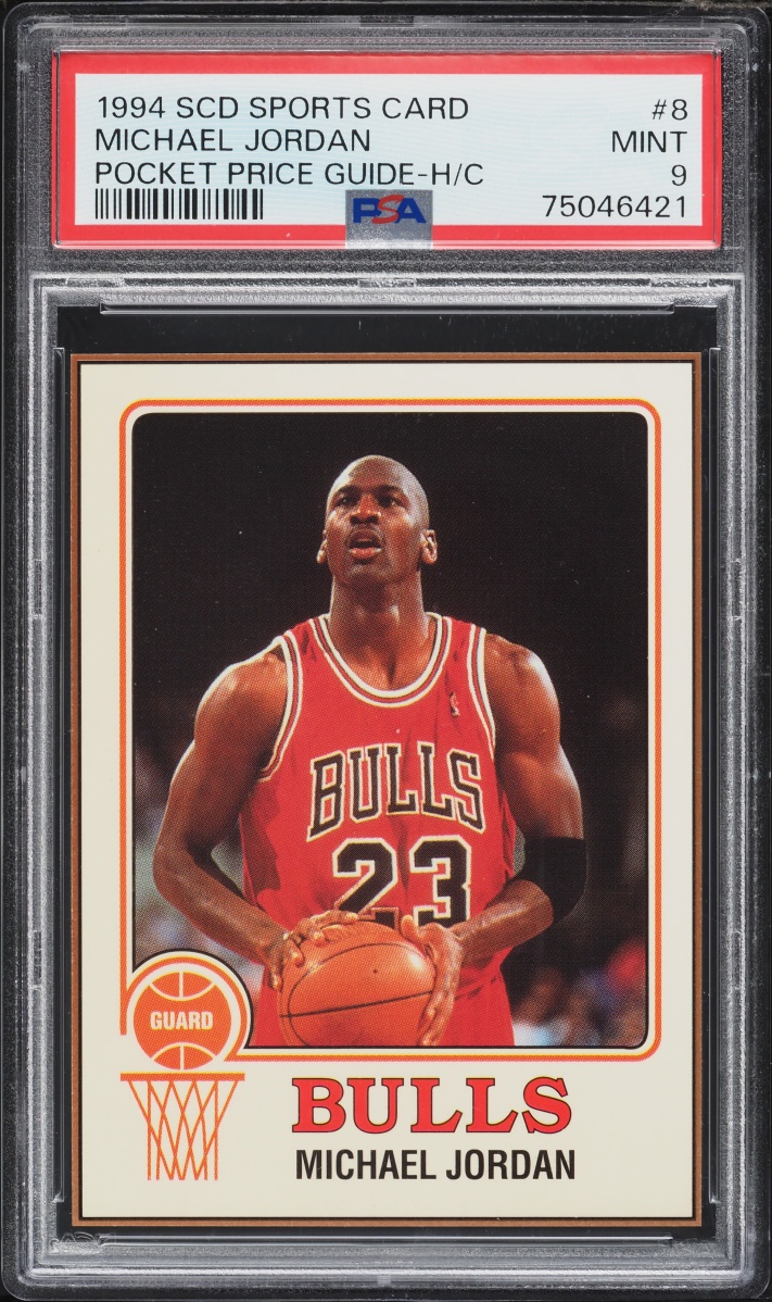 1994 SCD Sports Card Pocket Price Guide Michael Jordan #8 PSA 9 MINT