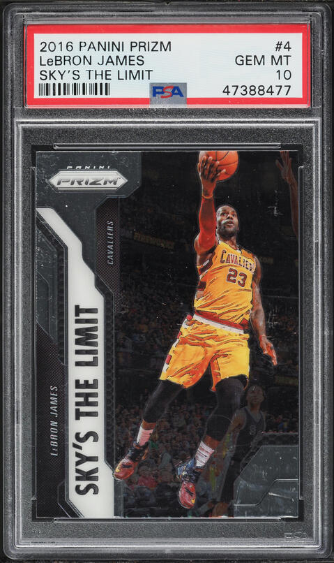 2016-17 Prestige Stat Stars #5 LeBron James on Fanatics Collect