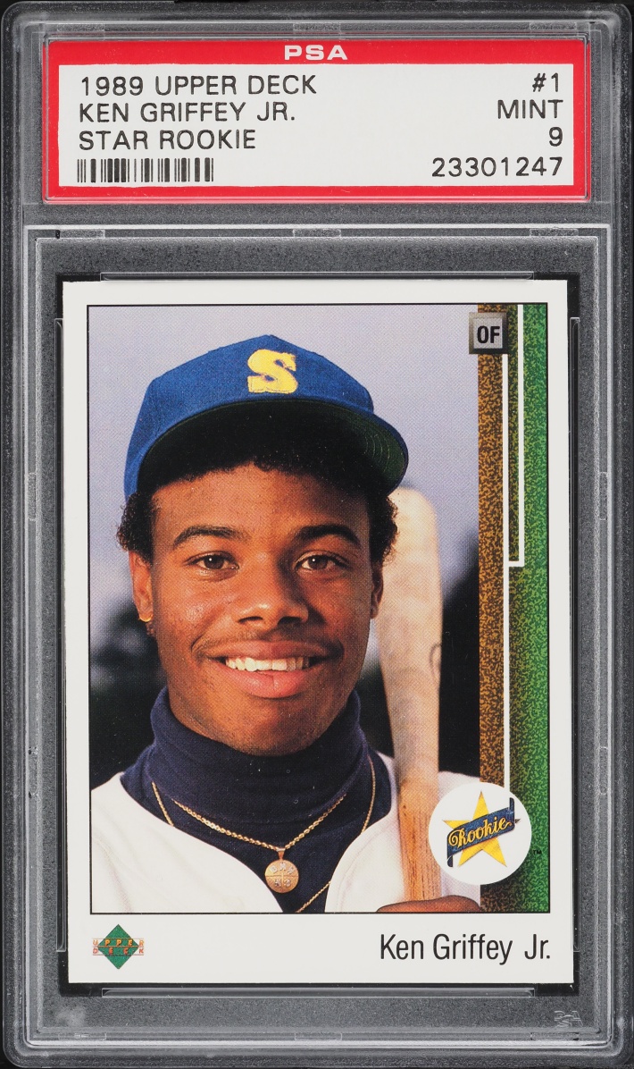 1989 Upper Deck Ken Griffey Jr. ROOKIE #1 PSA 9 MINT
