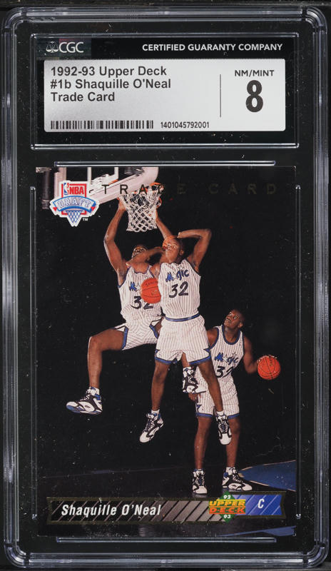 1992 Upper Deck Basketball Shaquille O'Neal ROOKIE #1 PSA 10 GEM