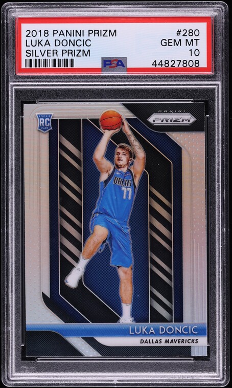 その他 Luka Doncic Select Premier RC PSA 10 2023 Panini Select Luka Doncic Premier Neon Orange Pulsar