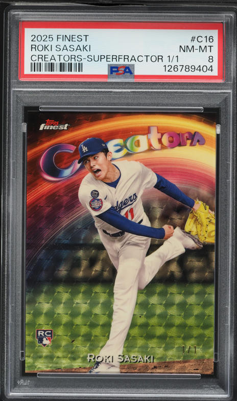 2020 BBM 1st Version Roki Sasaki ROOKIE #104 PSA 10 GEM MINT on