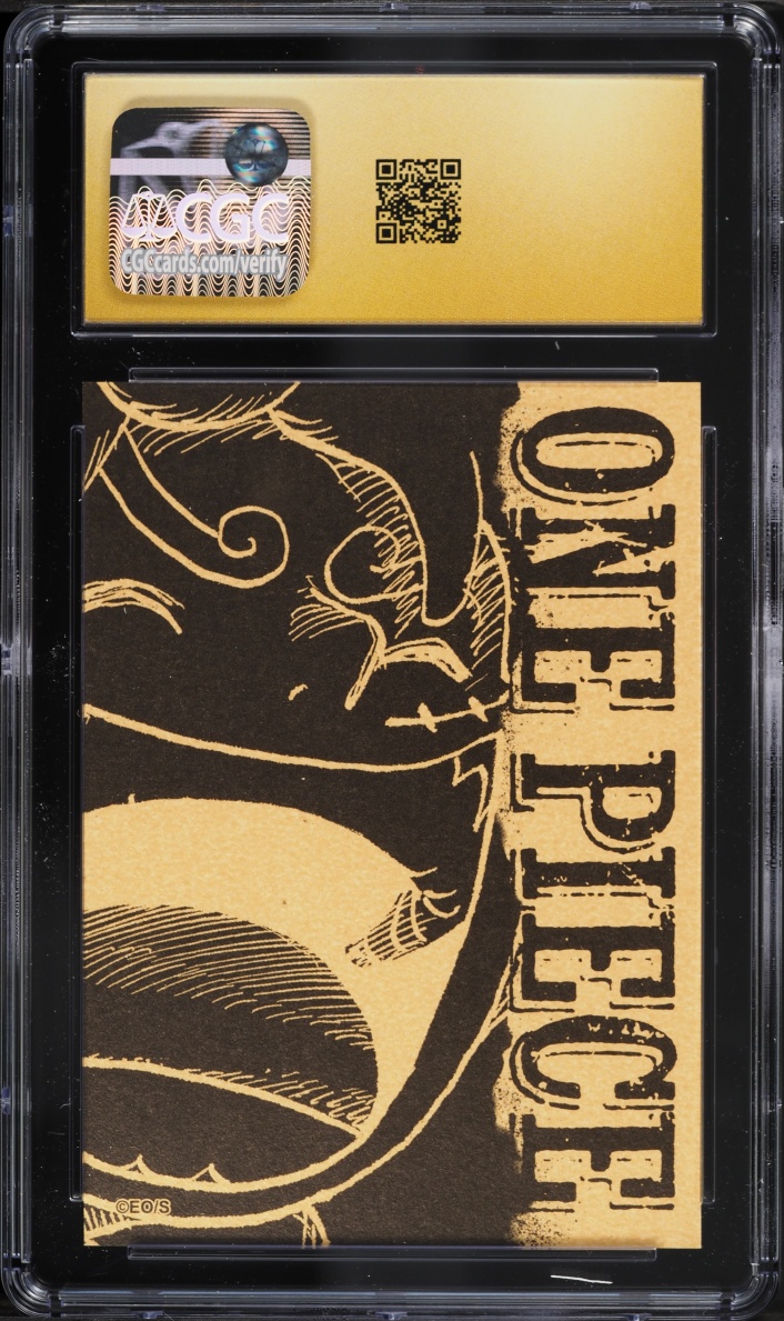 2025 ONE PIECE Summer Fair Japanese Gold Card Collection Monkey D. Luffy CGC 10 PRISTINE