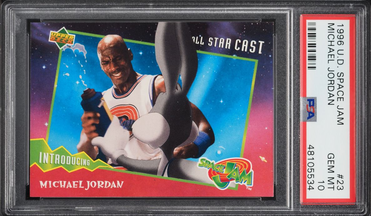 1996 Upper Deck Space Jam Michael Jordan #23 PSA 10 GEM MINT