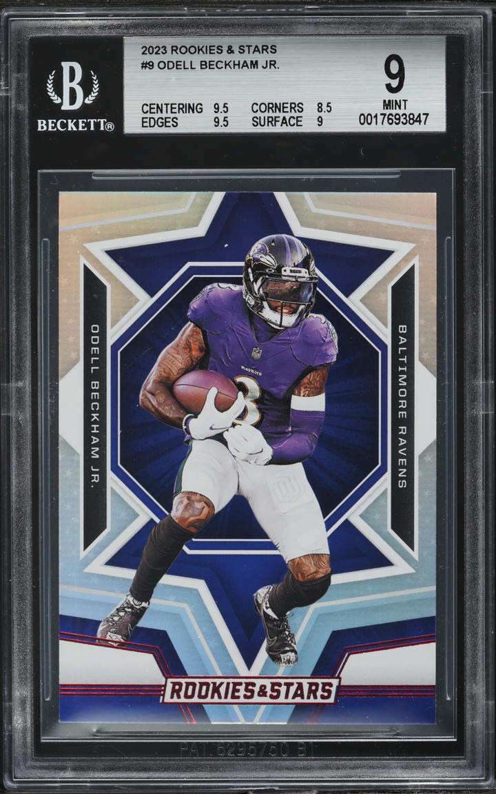 2023 Panini Rookies & Stars Odell Beckham Jr. #9 BGS 9 MINT