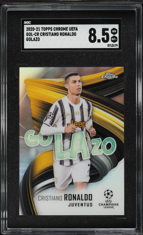 2020 Topps Chrome UEFA Japan Ed Orange Refractor Cristiano Ronaldo
