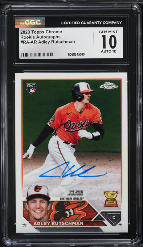 2019 Panini Prizm Draft Picks Orange Adley Rutschman ROOKIE #15