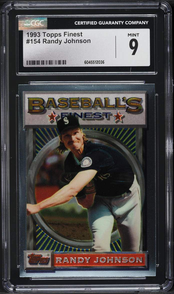 1993 Finest Randy Johnson #154 CGC 9 MINT