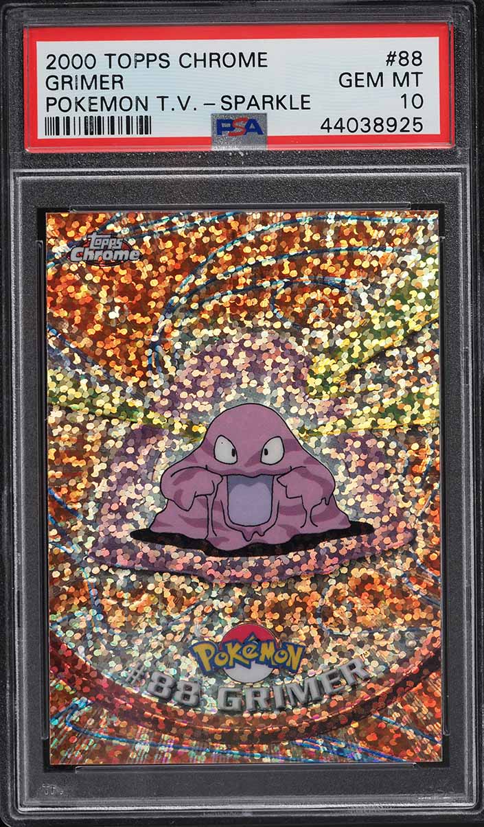 2000 Pokemon Topps Chrome Series 1 Sparkle Charizard #6 PSA 10 GEM