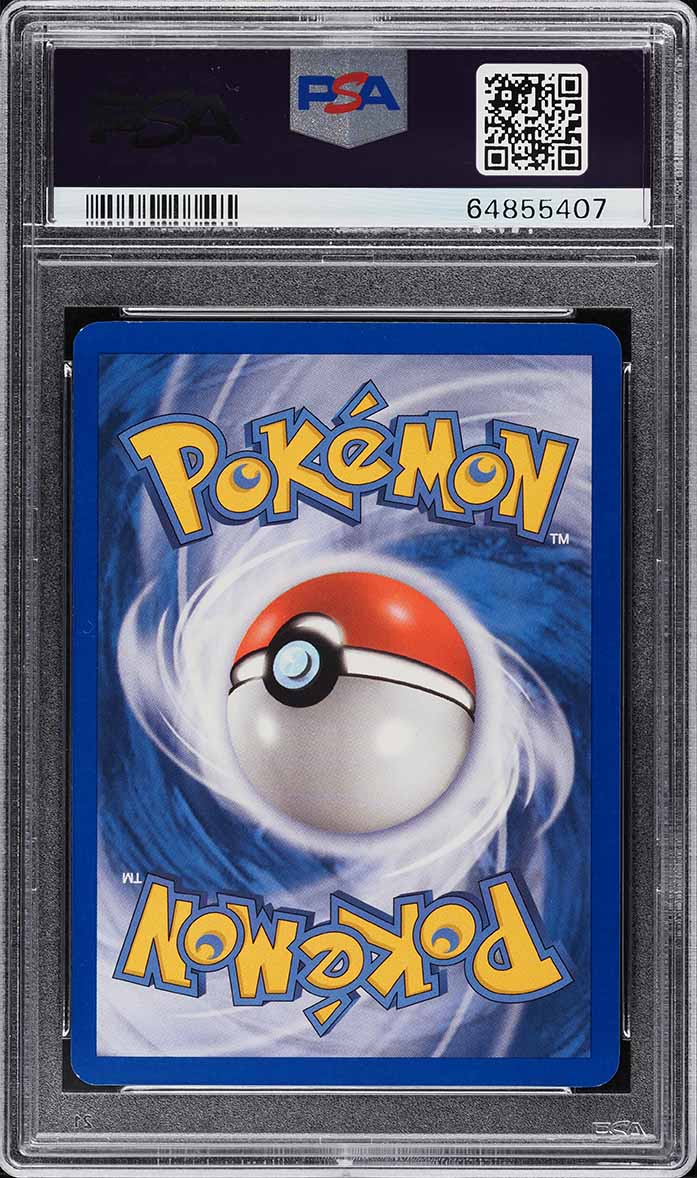 2005 Pokemon EX Emerald Holo Professor Birch Ken Sugimori AUTO DNA 10 #82 PSA 9