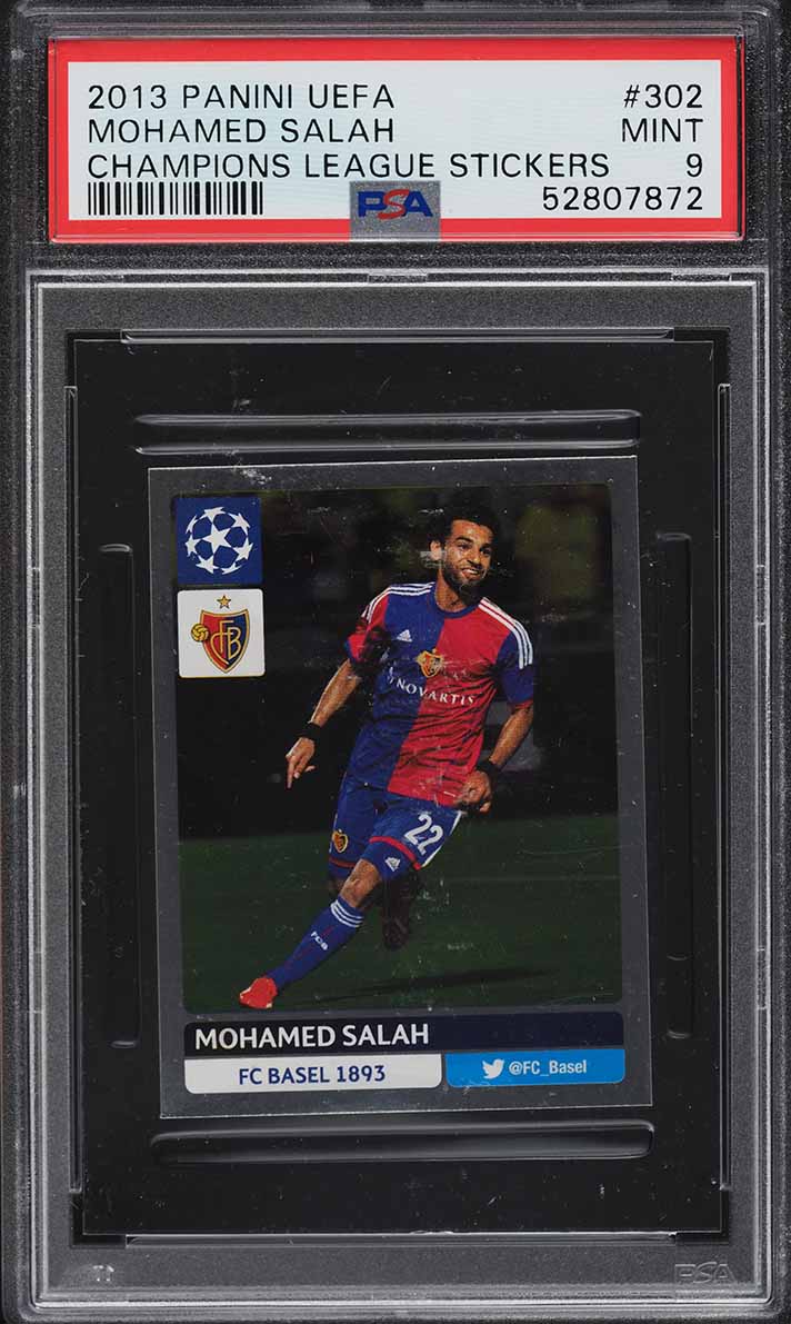 2014 Topps Premier Gold Future Stars Green Mohamed Salah /60 #FSMS