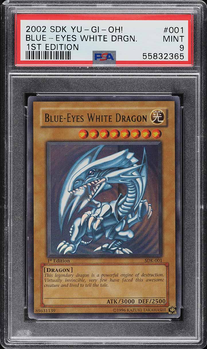 2002 Yu-Gi-Oh Legend Of Blue-Eyes 1st Edition Stop Defense