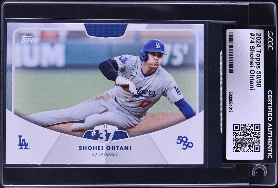 2024 Topps 50/50 Shohei Ohtani ボックス 2024 Topps 50/50: Shohei Ohtani Sealed 10 Pack Box. Ready To