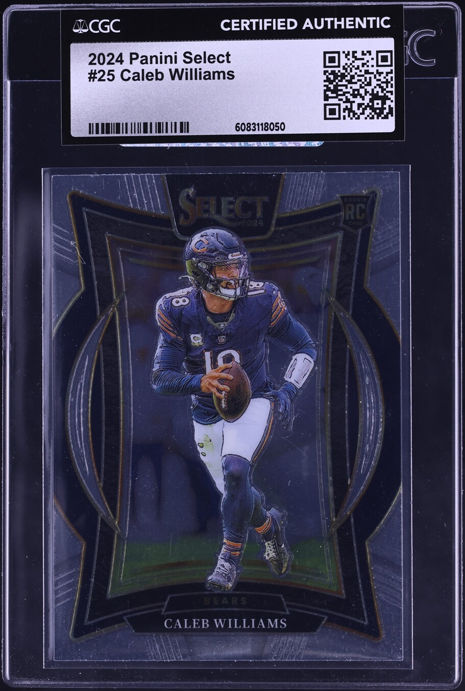 2024 Select Concourse Caleb Williams ROOKIE #25 CGC AUTH on Fanatics ...