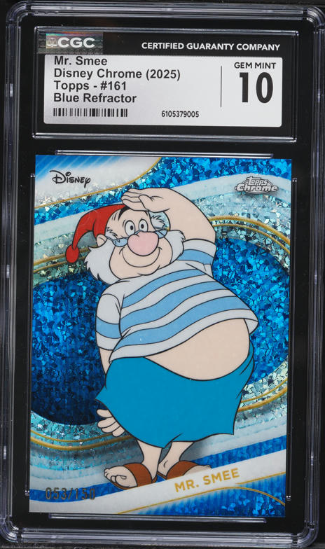 2025 Topps Disney Mint Chrome Platinum Black Refractor Belle /10