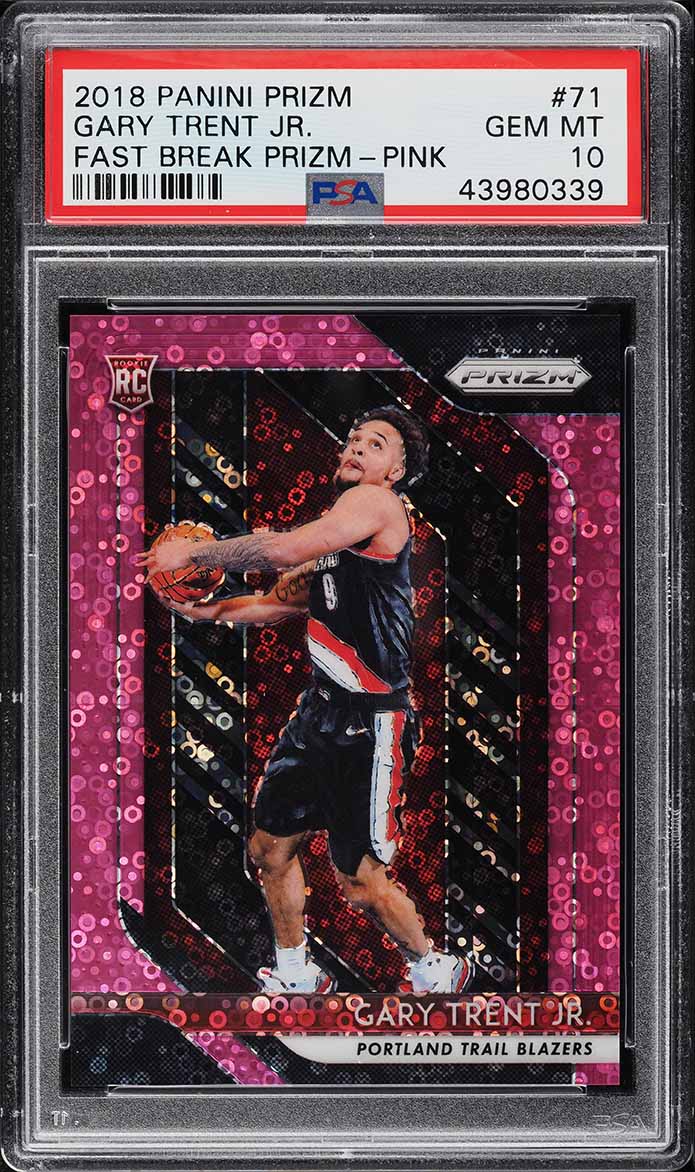 2025 Topps Basketball Gold Gary Trent Jr. /2025 #59 CGC AUTH on