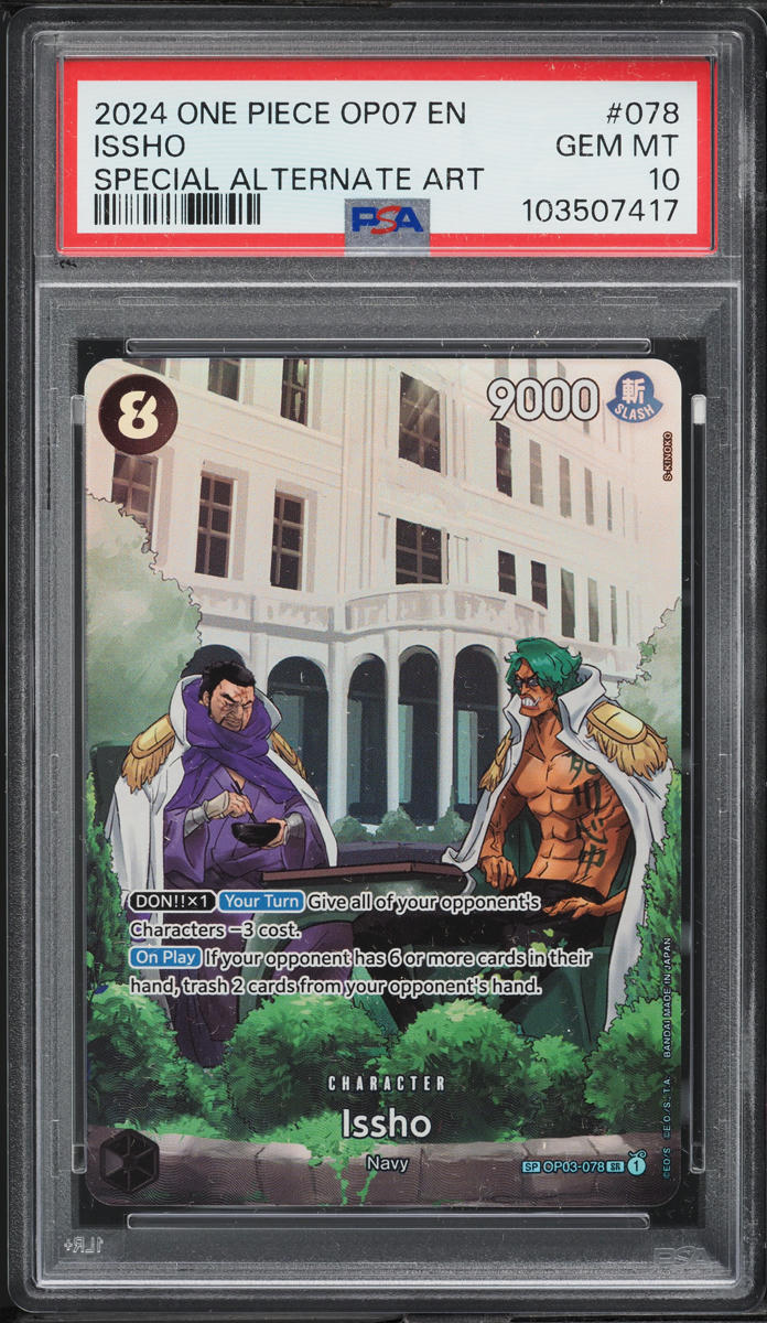2024 One Piece 500 Years In The Future Special Alt Art Issho #078 PSA ...