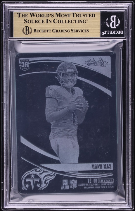 2025 Absolute Glass Cam Ward ROOKIE #29 BGS 10 PRISTINE