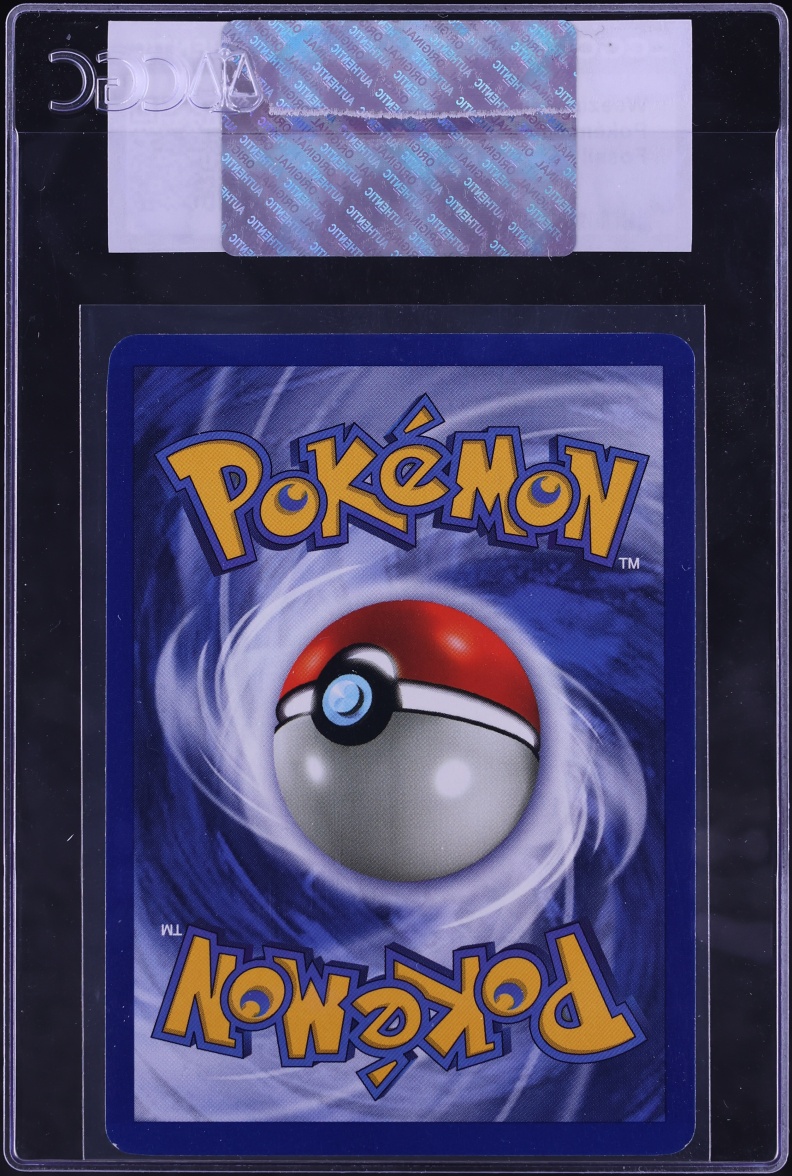 1999 Pokemon Fossil 1st Edition Weezing #45 CGC AUTH