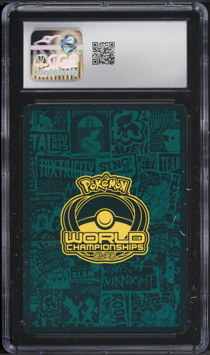 2022 Pokemon World Champ Decks ADP Ondrej Skubal Lumineon V #040 CGC 7 NRMT