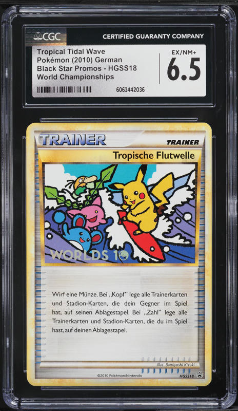 2005 Pokemon World Championships Promo Italian Tropical
