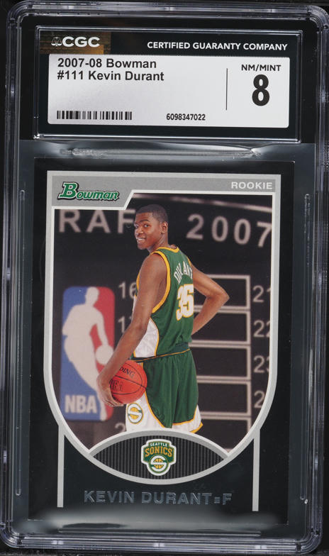 2008 Upper Deck First Edition Kevin Durant #177 PSA 10 GEM MINT on